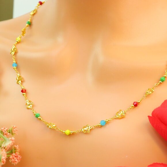 "New Beautiful Design Necklace Chain for Women/Girls, Gift, N562 - Picture 9 of 10